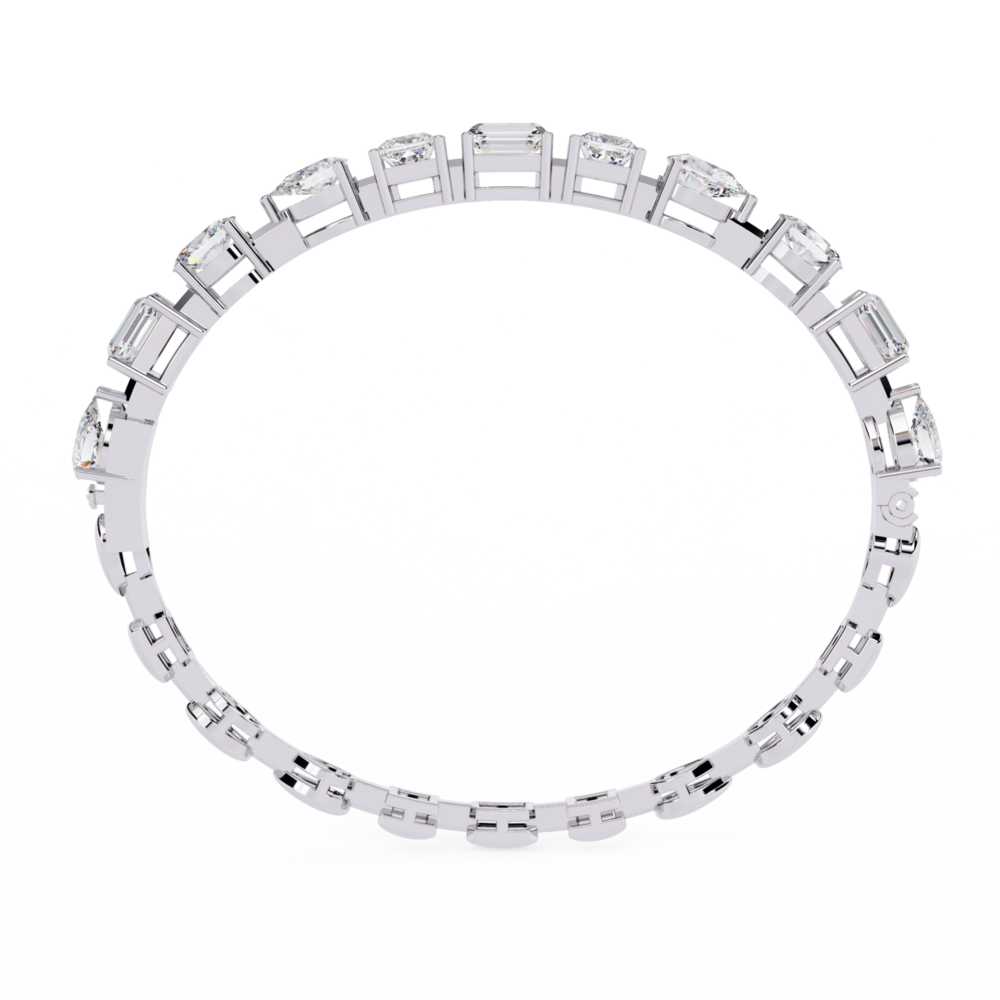 Lumière Pear Princess Oval Custom Emd Pear Costom Emd BRACELET - Image 4