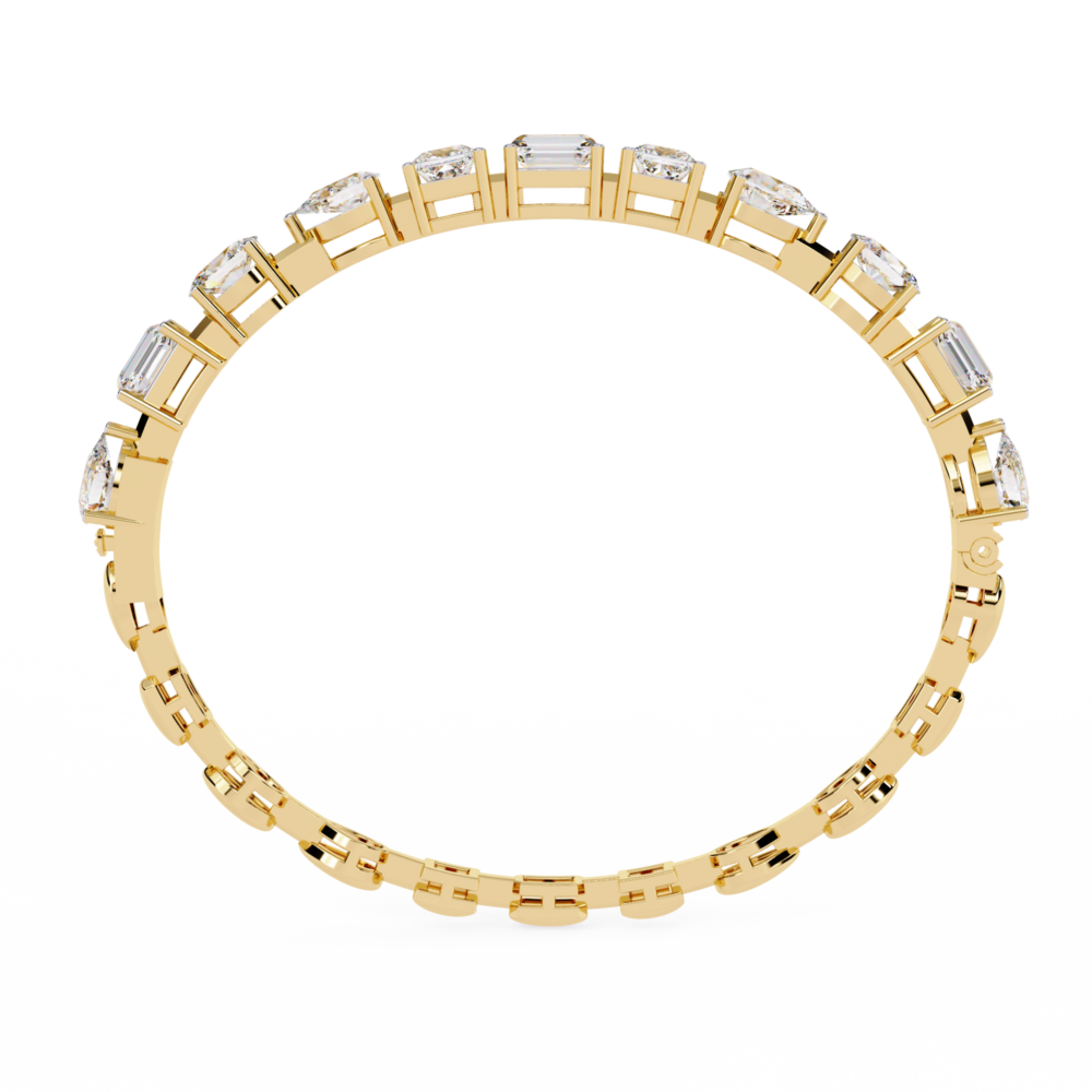 Lumière Pear Princess Oval Custom Emd Pear Costom Emd BRACELET - Image 5