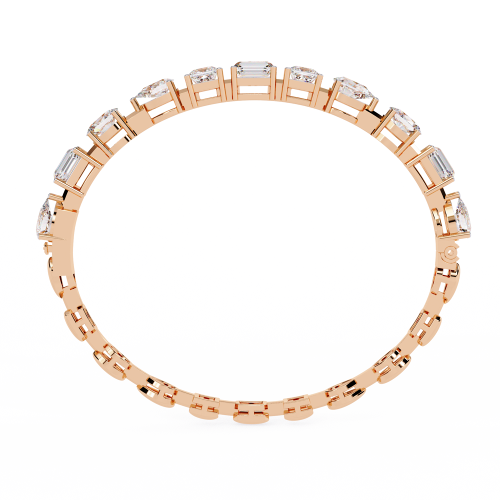 Lumière Pear Princess Oval Custom Emd Pear Costom Emd BRACELET - Image 6
