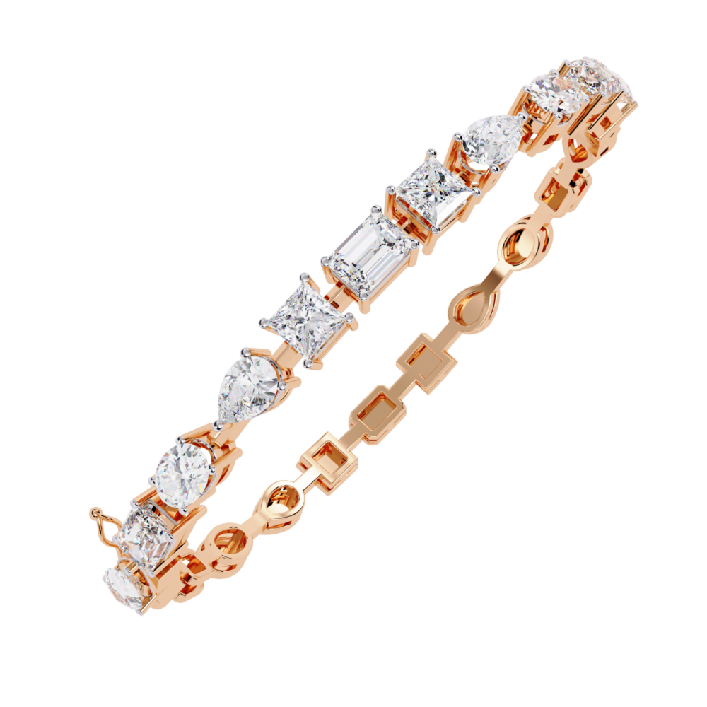 Lumière Pear Princess Oval Custom Emd Pear Costom Emd BRACELET - Image 7
