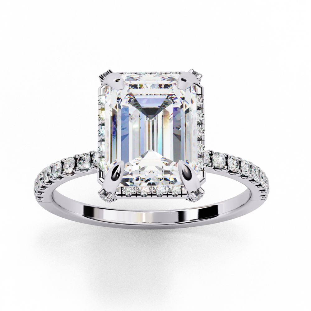 Chamberlain EMERALD & ROUND RING - Image 5