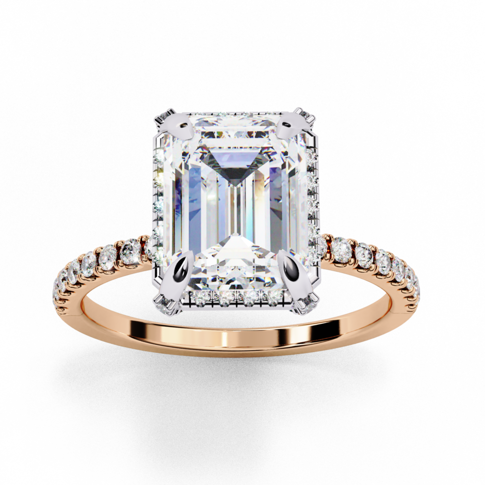 Chamberlain EMERALD & ROUND RING - Image 6