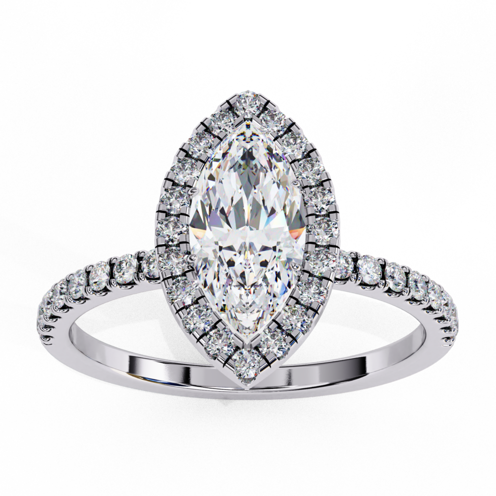 Vanderbilt MARQUISE & ROUND RING - Image 3