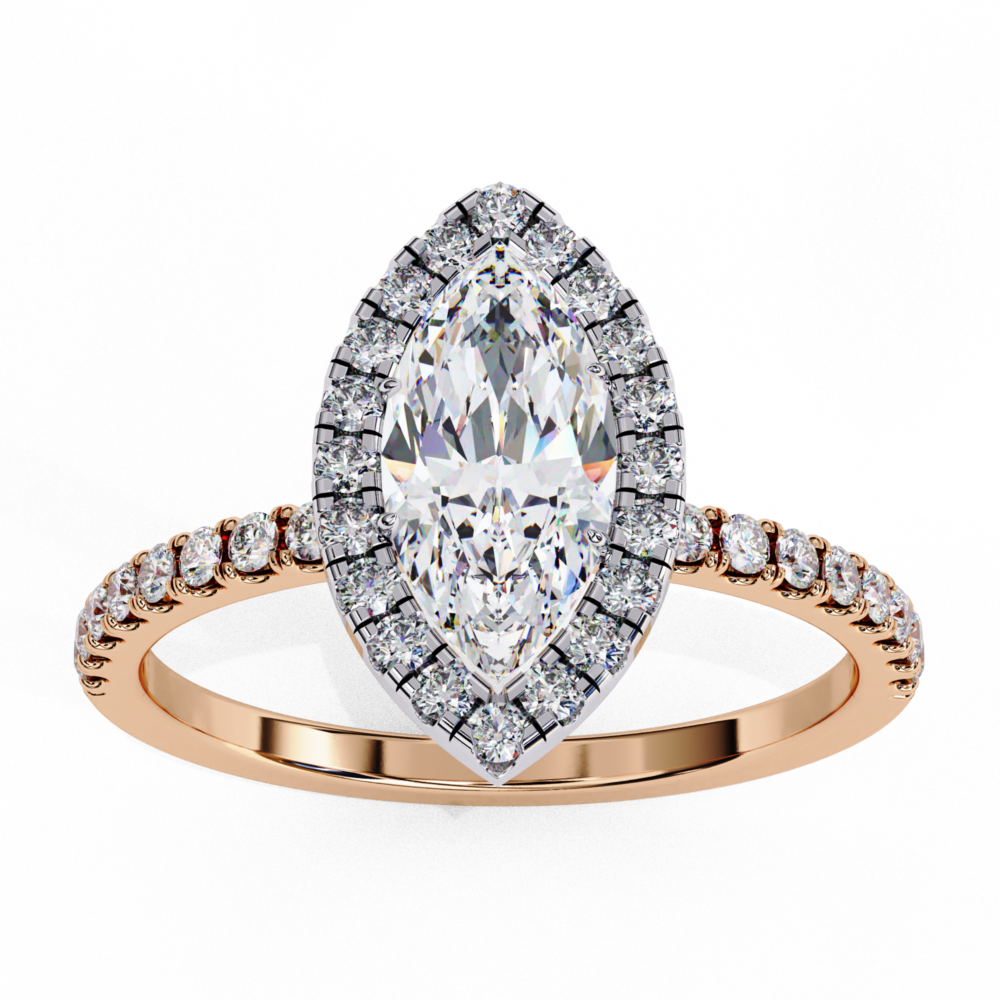 Vanderbilt MARQUISE & ROUND RING - Image 4