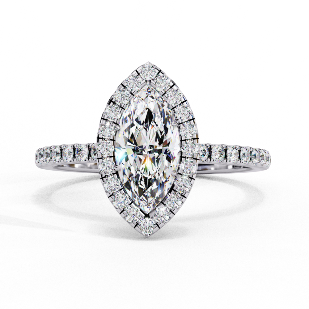 Vanderbilt MARQUISE & ROUND RING - Image 6