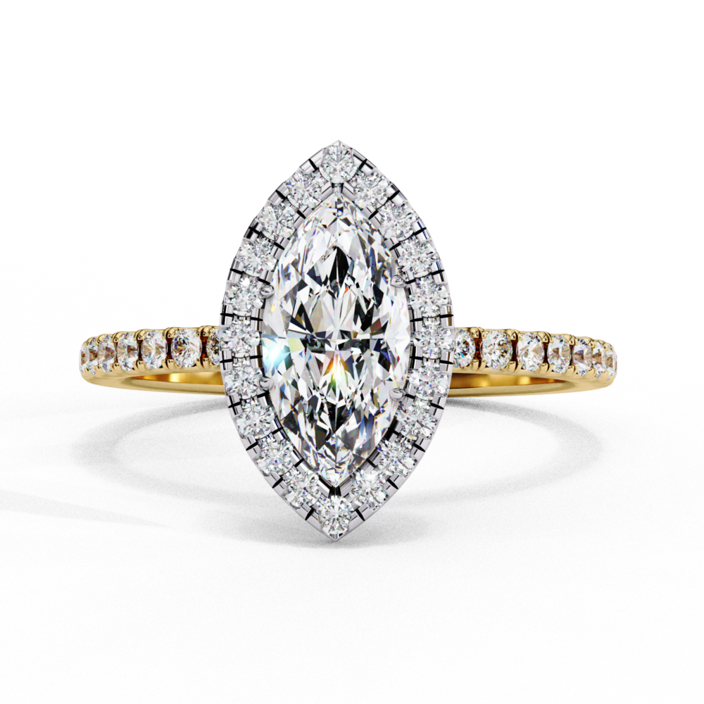 Vanderbilt MARQUISE & ROUND RING - Image 7