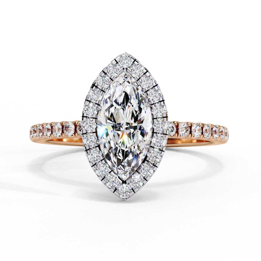 Vanderbilt MARQUISE & ROUND RING - Image 8