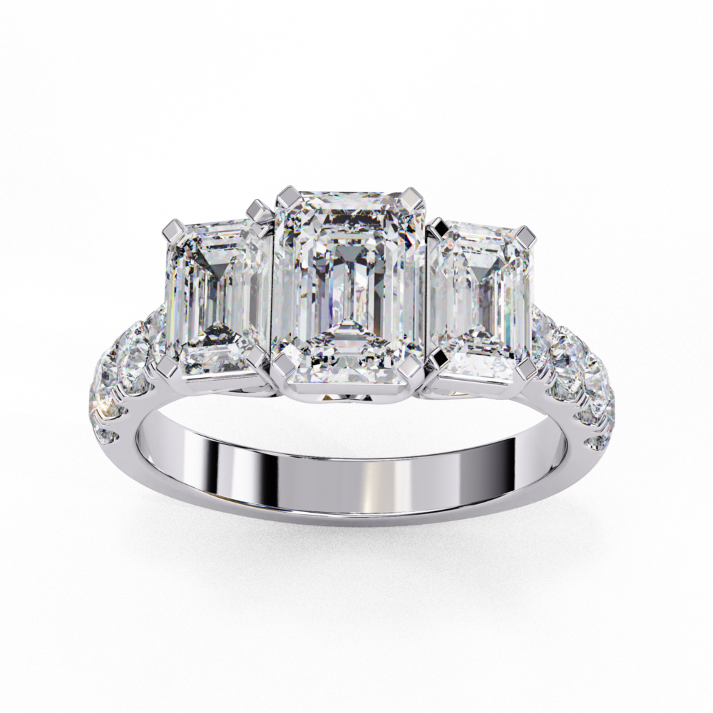 Valentina EMERALD & ROUND RING - Image 6
