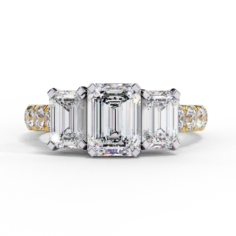 Valentina EMERALD & ROUND RING - Image 7