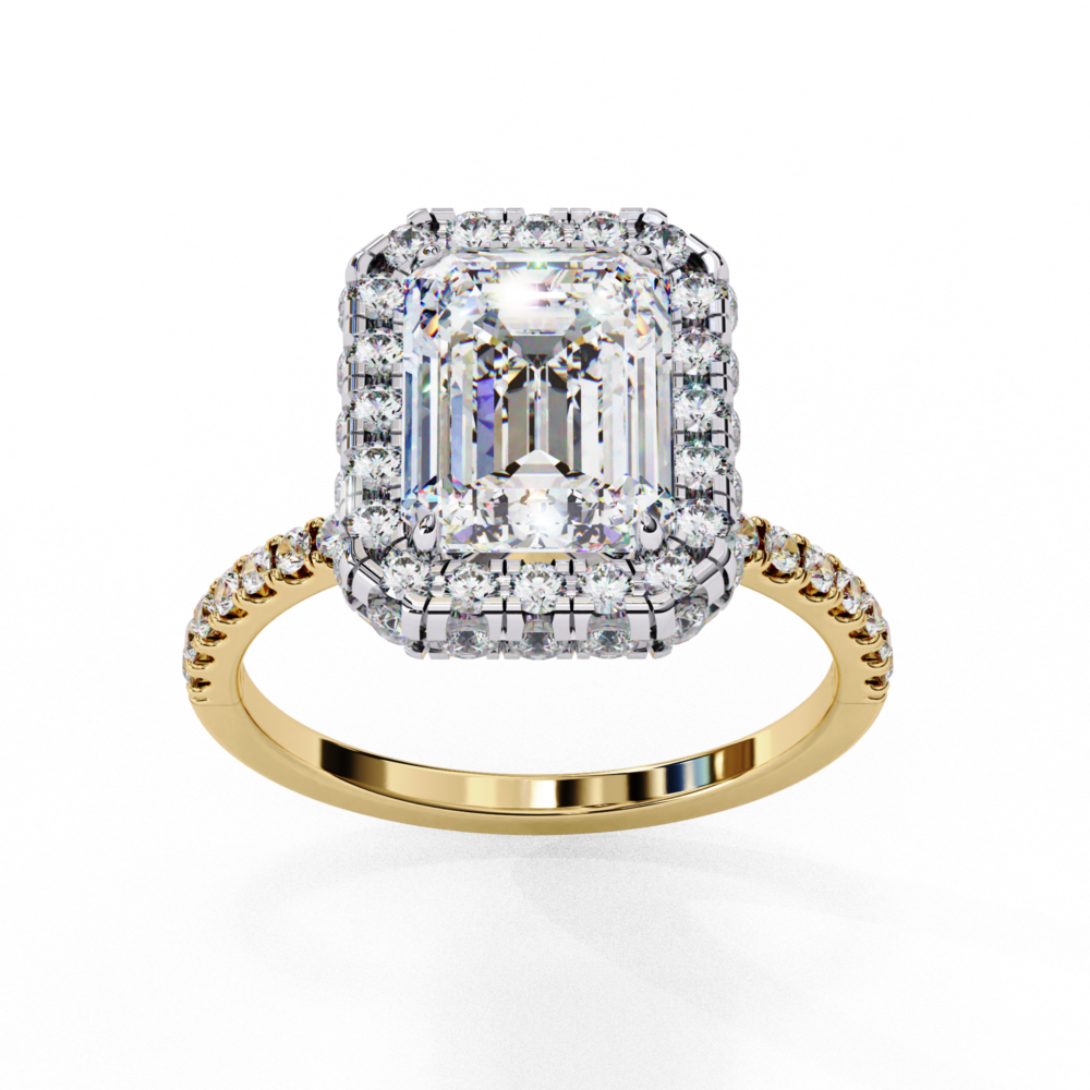 Vanderbilt EMERALD & ROUND RING - Image 3