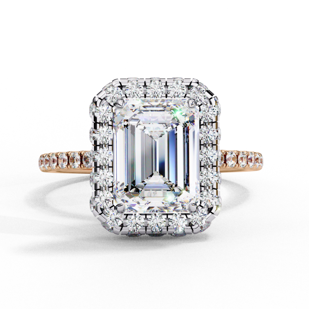 Vanderbilt EMERALD & ROUND RING - Image 7
