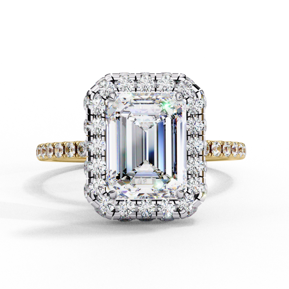 Vanderbilt EMERALD & ROUND RING - Image 8