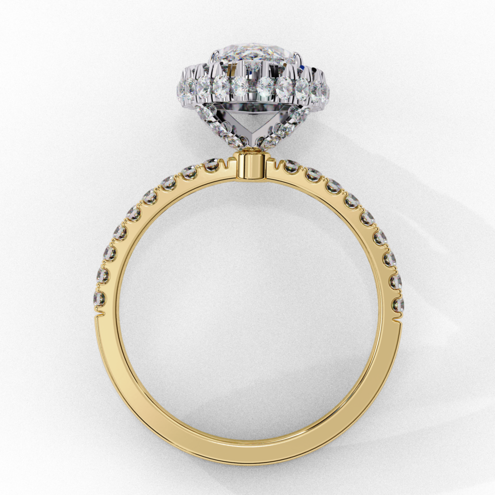 Montclair MARQUISE & ROUND RING - Image 5