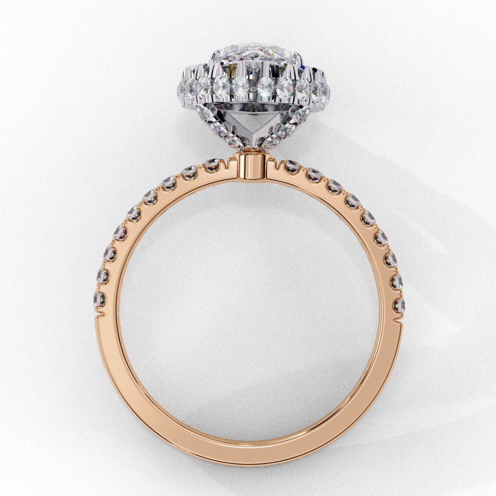 Montclair MARQUISE & ROUND RING - Image 6