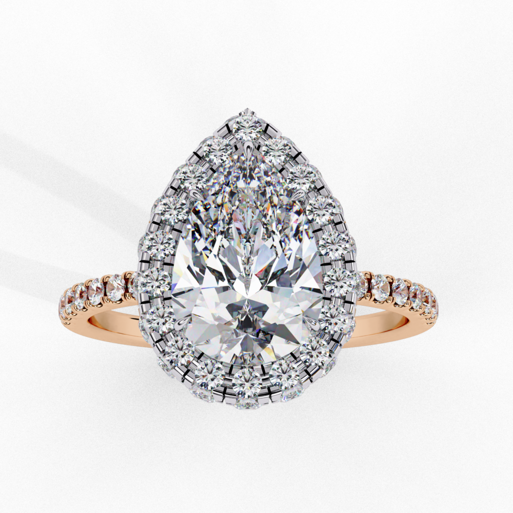 Contessa PEAR & ROUND RING - Image 8