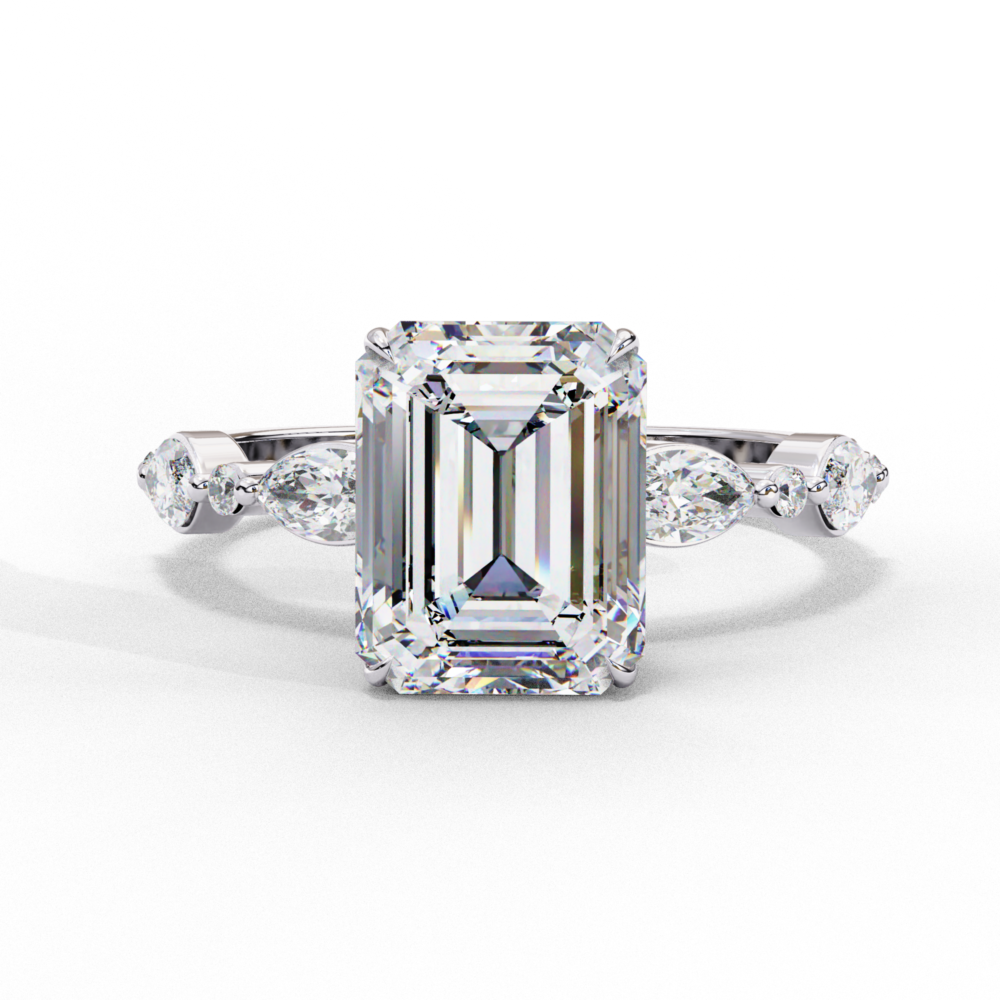 Celestia EMERALD & MARQUISE RING - Image 6
