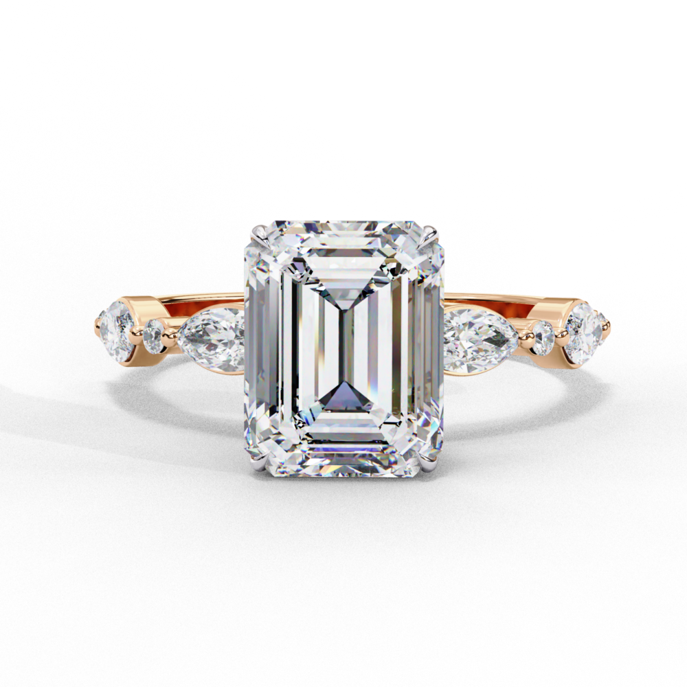Celestia EMERALD & MARQUISE RING - Image 7