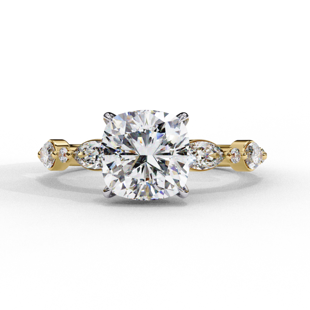 Théodora MARQUISE & CUSHION & ROUND RING - Image 6