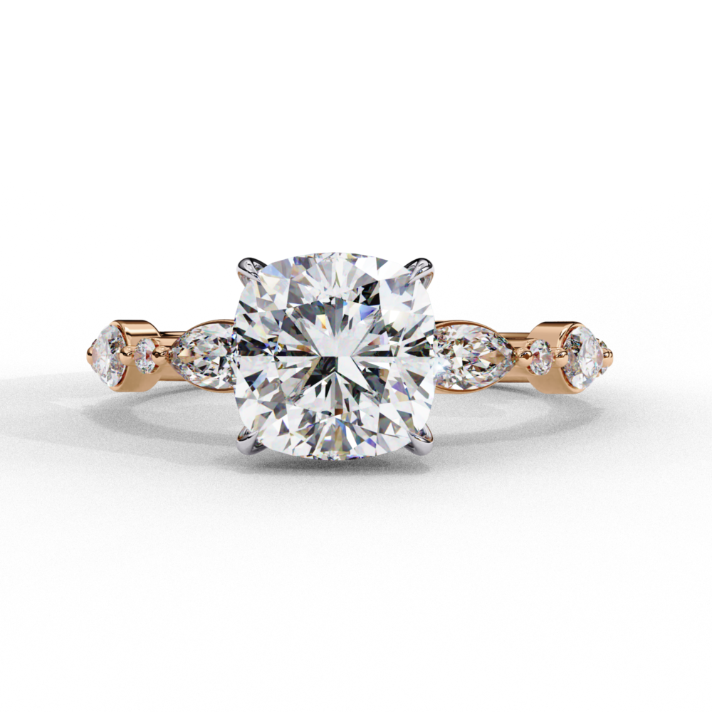 Théodora MARQUISE & CUSHION & ROUND RING - Image 7