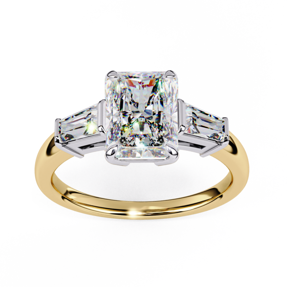 Vanderbilt RADIANT & BAGUETTE RING - Image 3