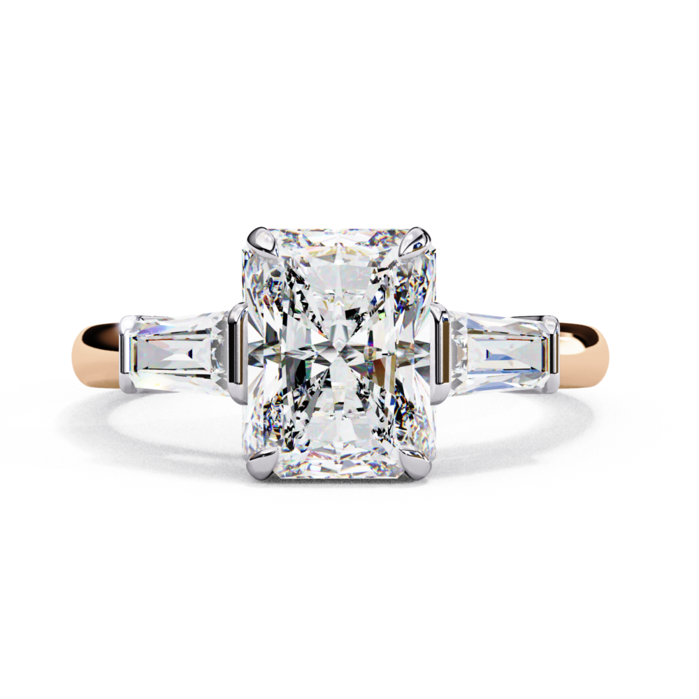 Vanderbilt RADIANT & BAGUETTE RING - Image 7
