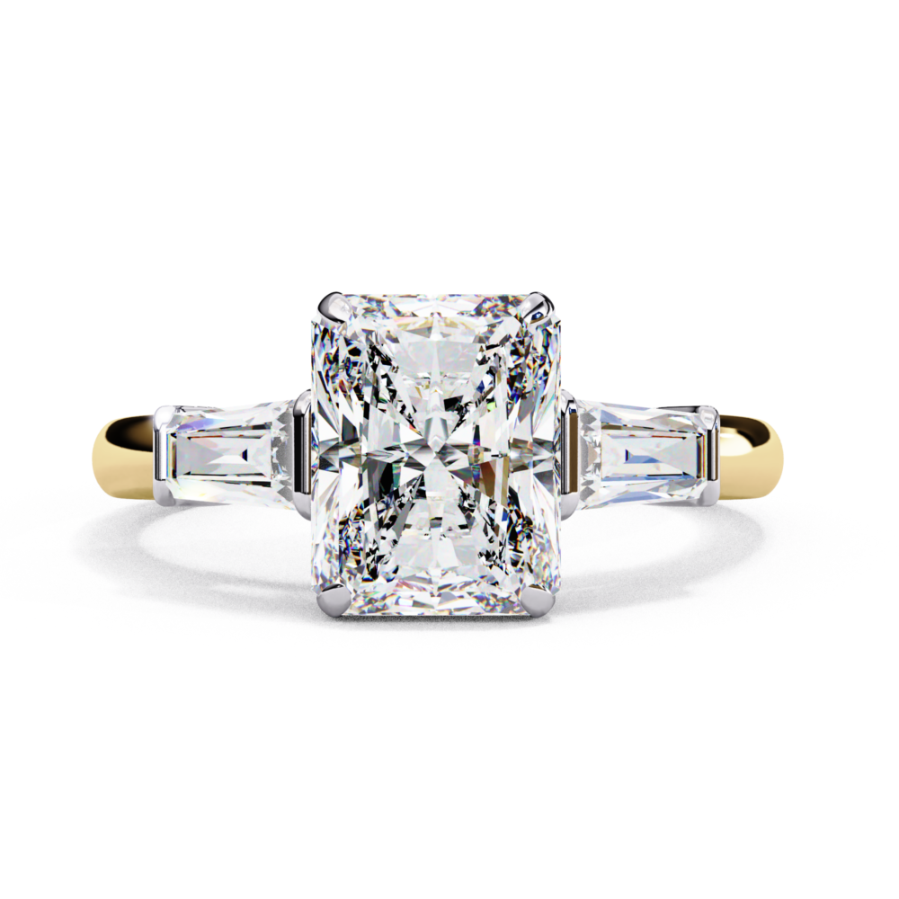 Vanderbilt RADIANT & BAGUETTE RING - Image 8