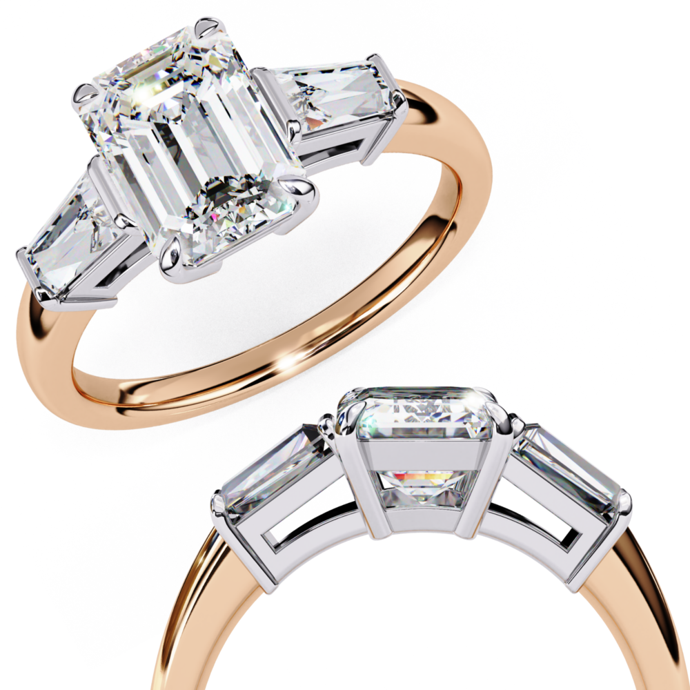 Elysiana EMERALD & BUGUETTE RING - Image 6