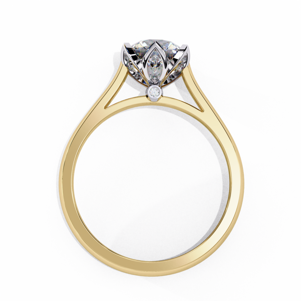 Anastassia ROUND SOLITAIRE RING - Image 7