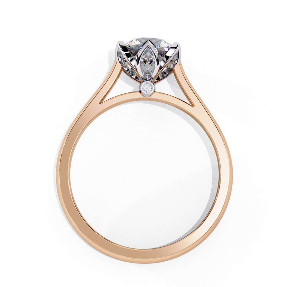 Anastassia ROUND SOLITAIRE RING - Image 8