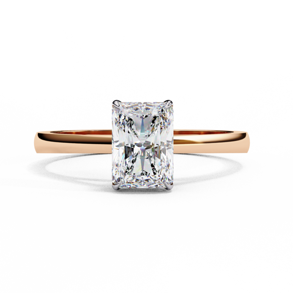 Valentina RADIANT SOLITAIRE RING - Image 4