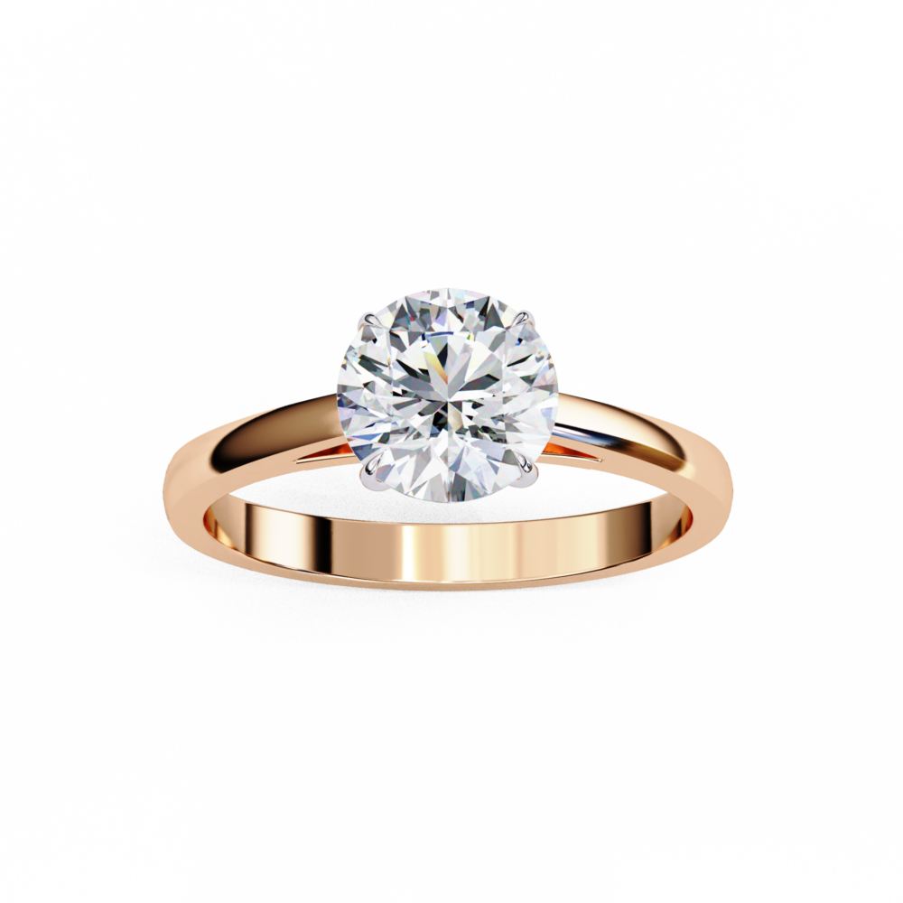 Elysiana ROUND SOLITAIRE RING - Image 4