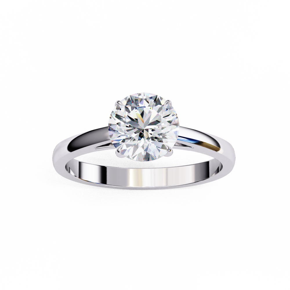 Elysiana ROUND SOLITAIRE RING - Image 5