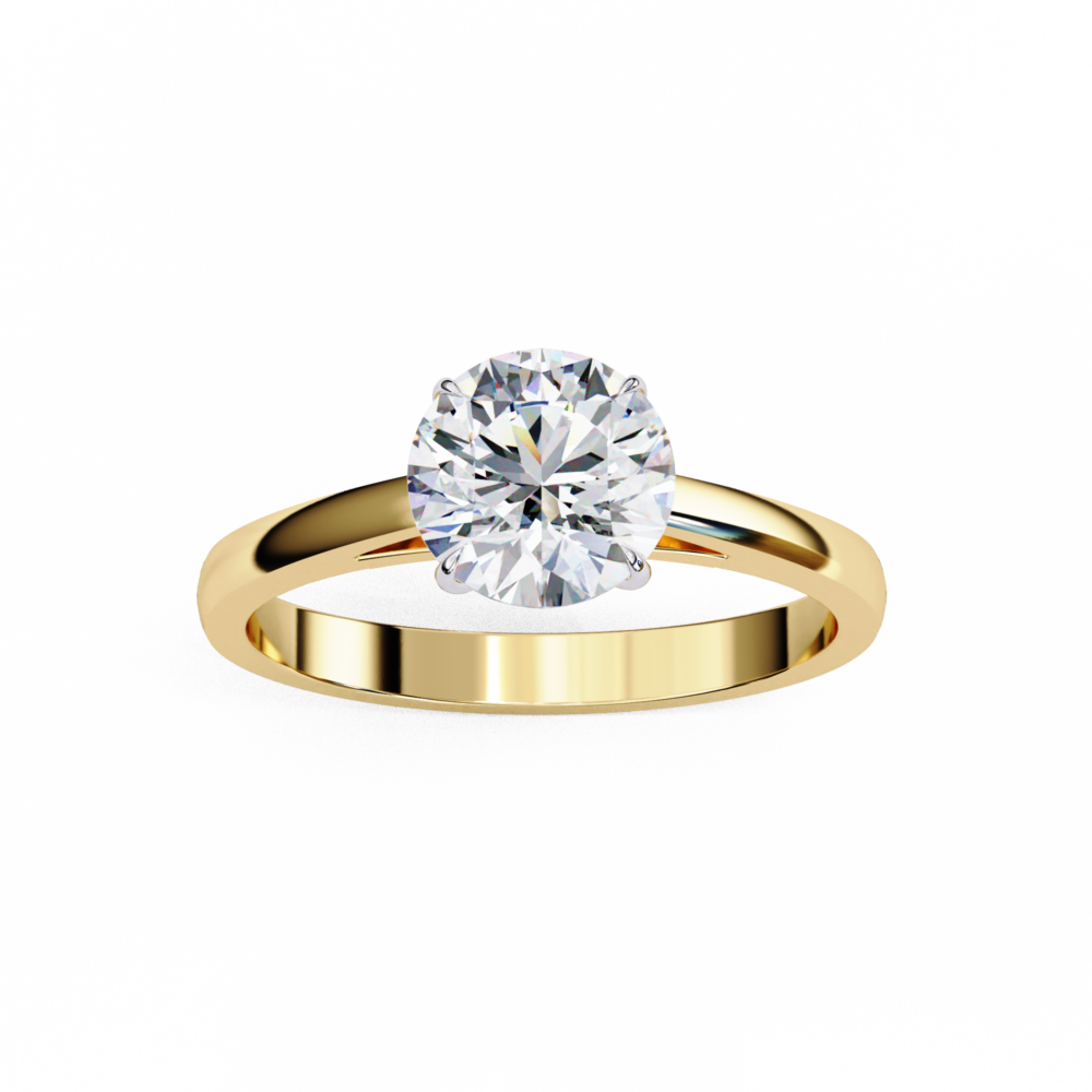 Elysiana ROUND SOLITAIRE RING - Image 6