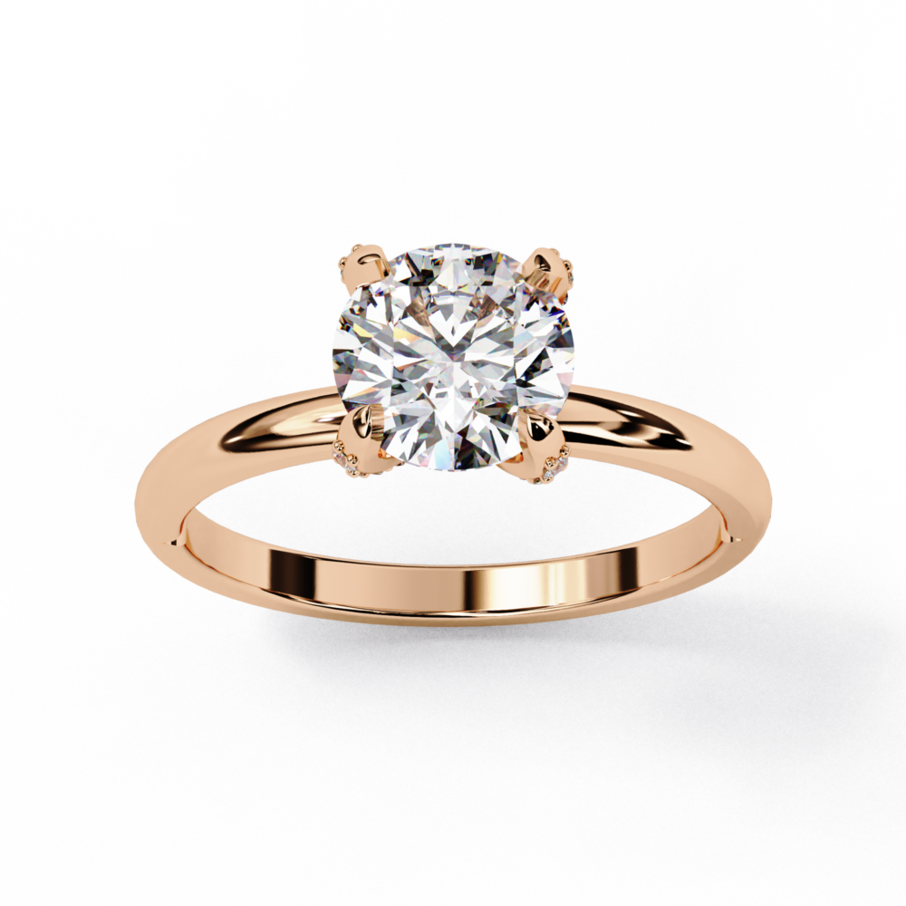Astoria ROUND SOLITAIRE RING - Image 3