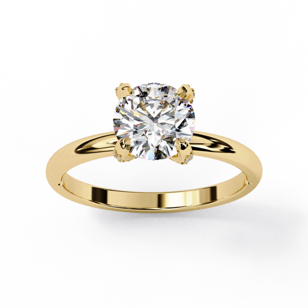 Astoria ROUND SOLITAIRE RING - Image 4