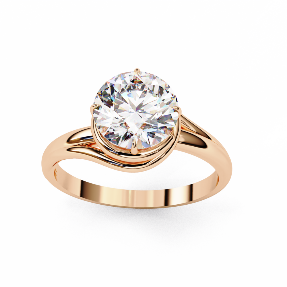 Wellington ROUND SOLITAIRE RING - Image 3