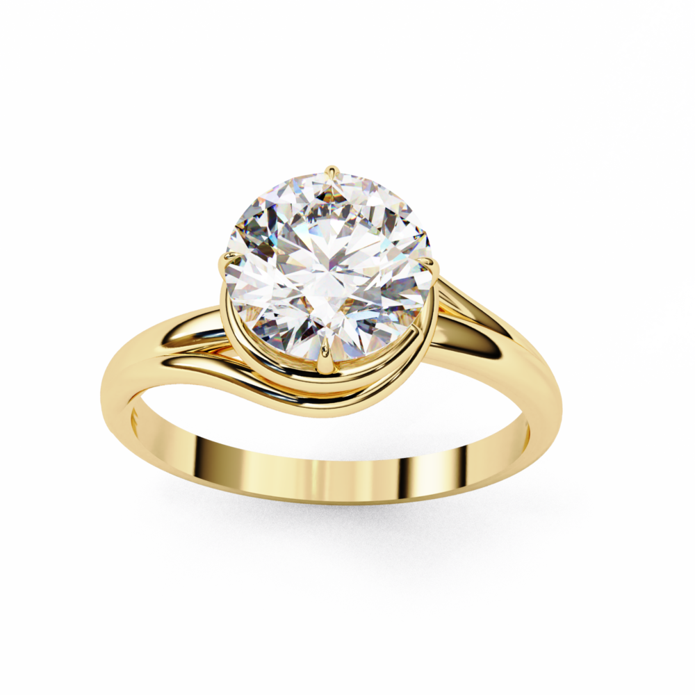 Wellington ROUND SOLITAIRE RING - Image 4