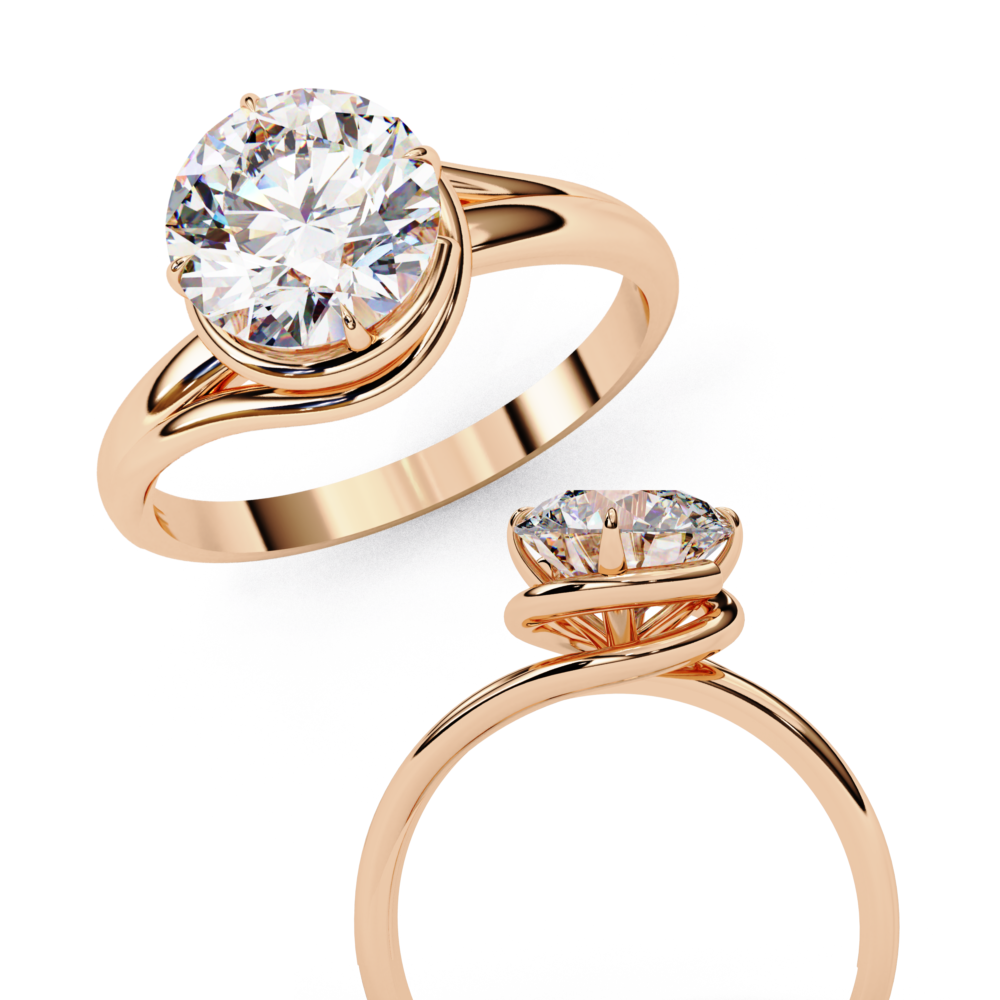 Wellington ROUND SOLITAIRE RING - Image 5