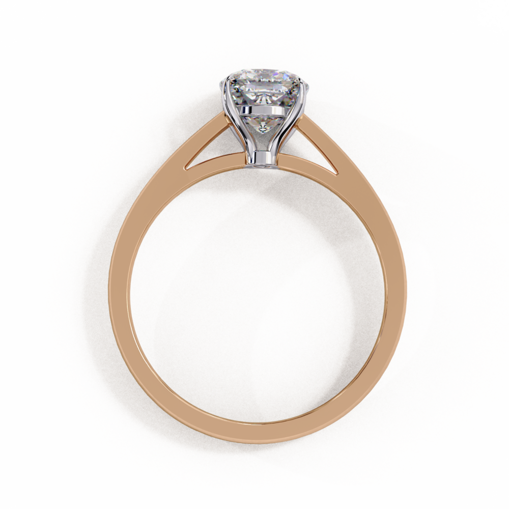 Isabeau CUSHION SOLITAIRE RING - Image 8