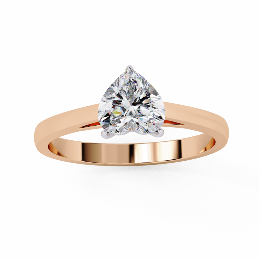Chenglei HEART SOLITAIRE RING - Image 4