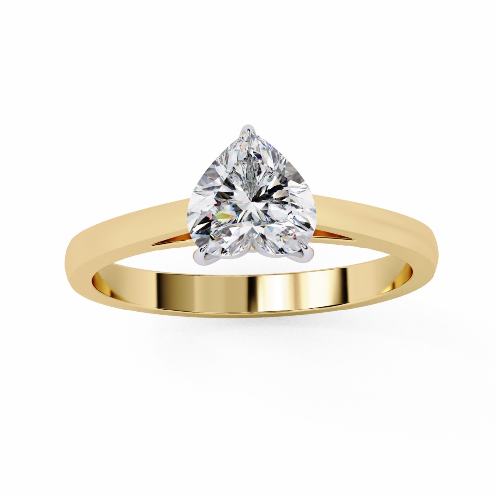 Chenglei HEART SOLITAIRE RING - Image 5