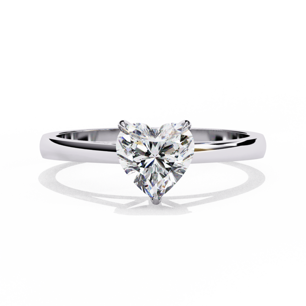 Chenglei HEART SOLITAIRE RING - Image 7
