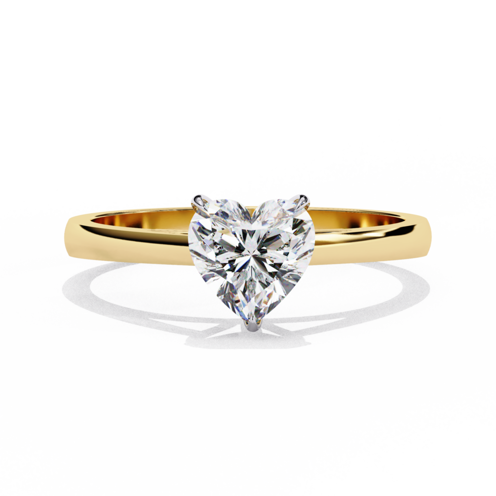 Chenglei HEART SOLITAIRE RING - Image 8