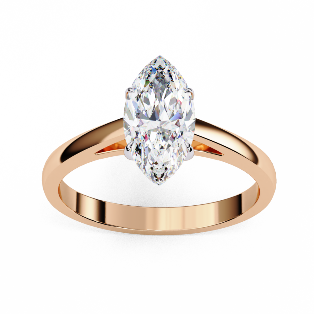 Zhilan  MARQUISE SOLITAIRE RING - Image 3