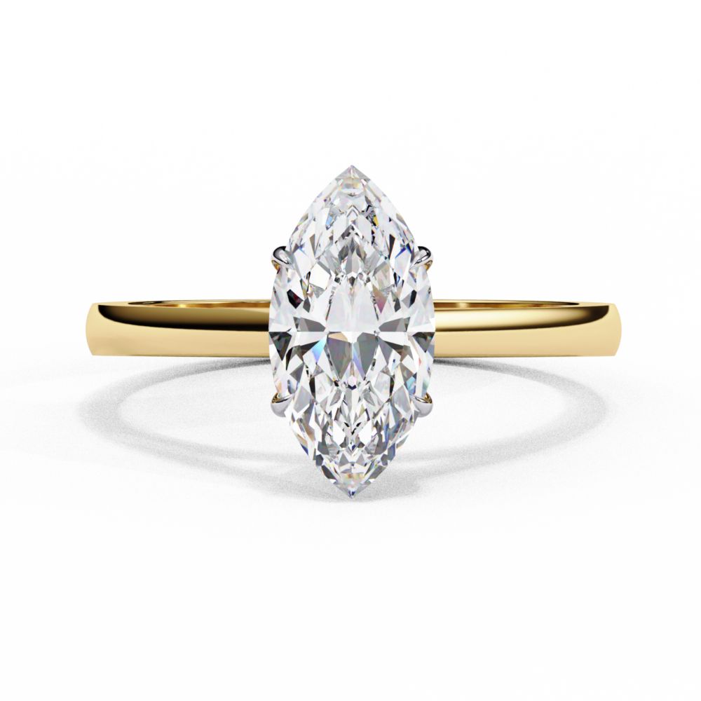 Zhilan  MARQUISE SOLITAIRE RING - Image 7