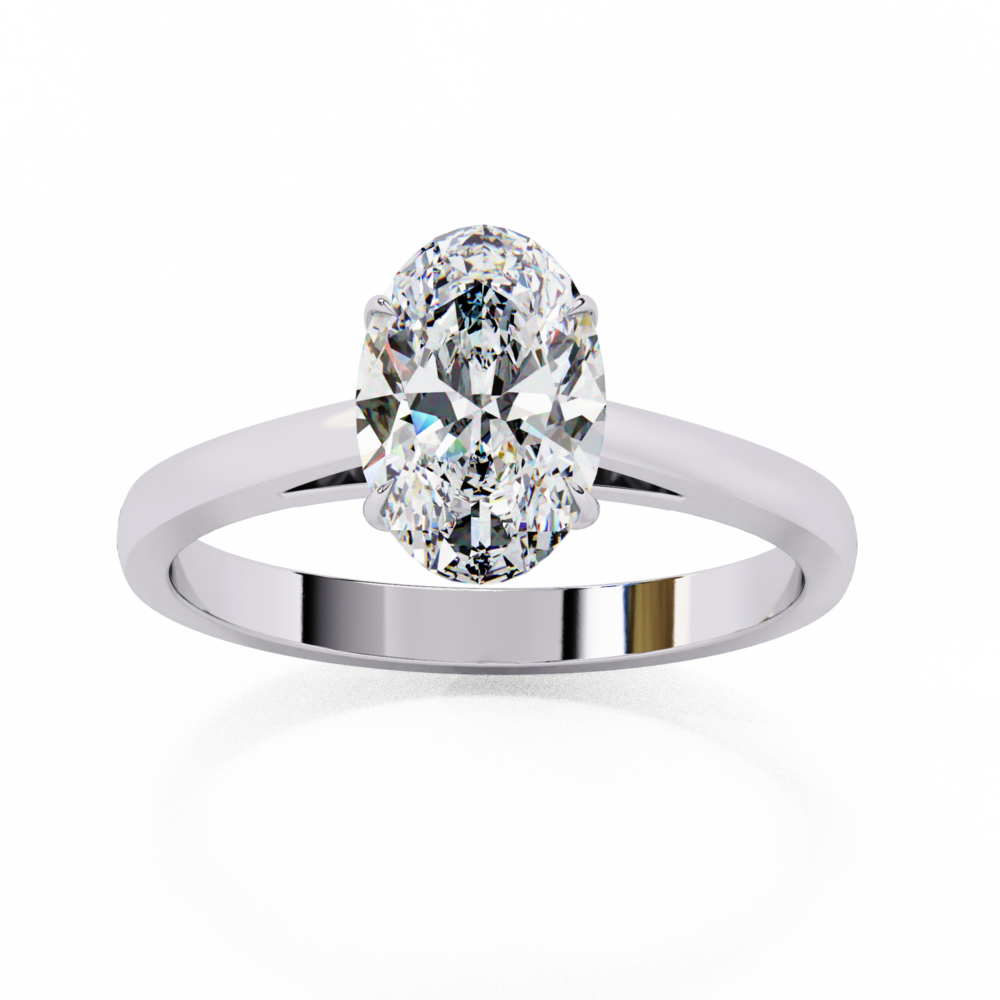 Chamberlain OVAL SOLITAIRE RING - Image 5