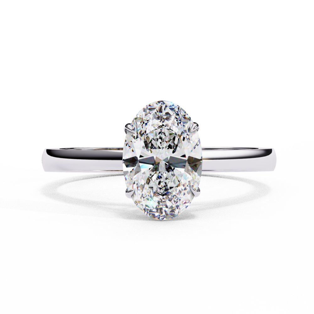 Chamberlain OVAL SOLITAIRE RING - Image 7