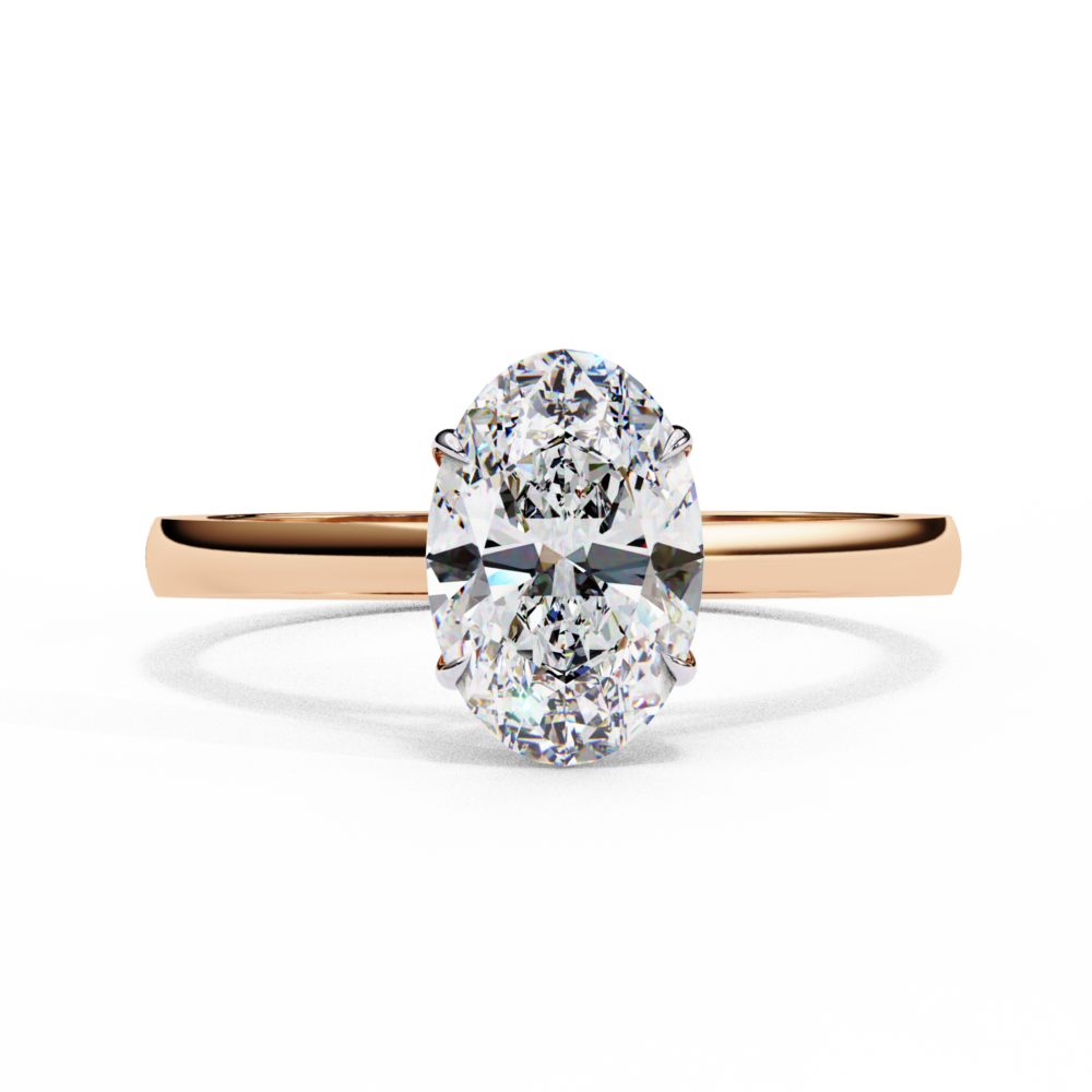 Chamberlain OVAL SOLITAIRE RING - Image 8
