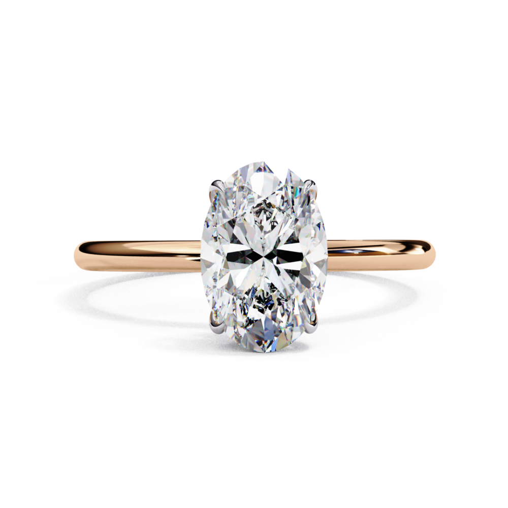 Callidora OVAL SOLITAIRE RING - Image 6