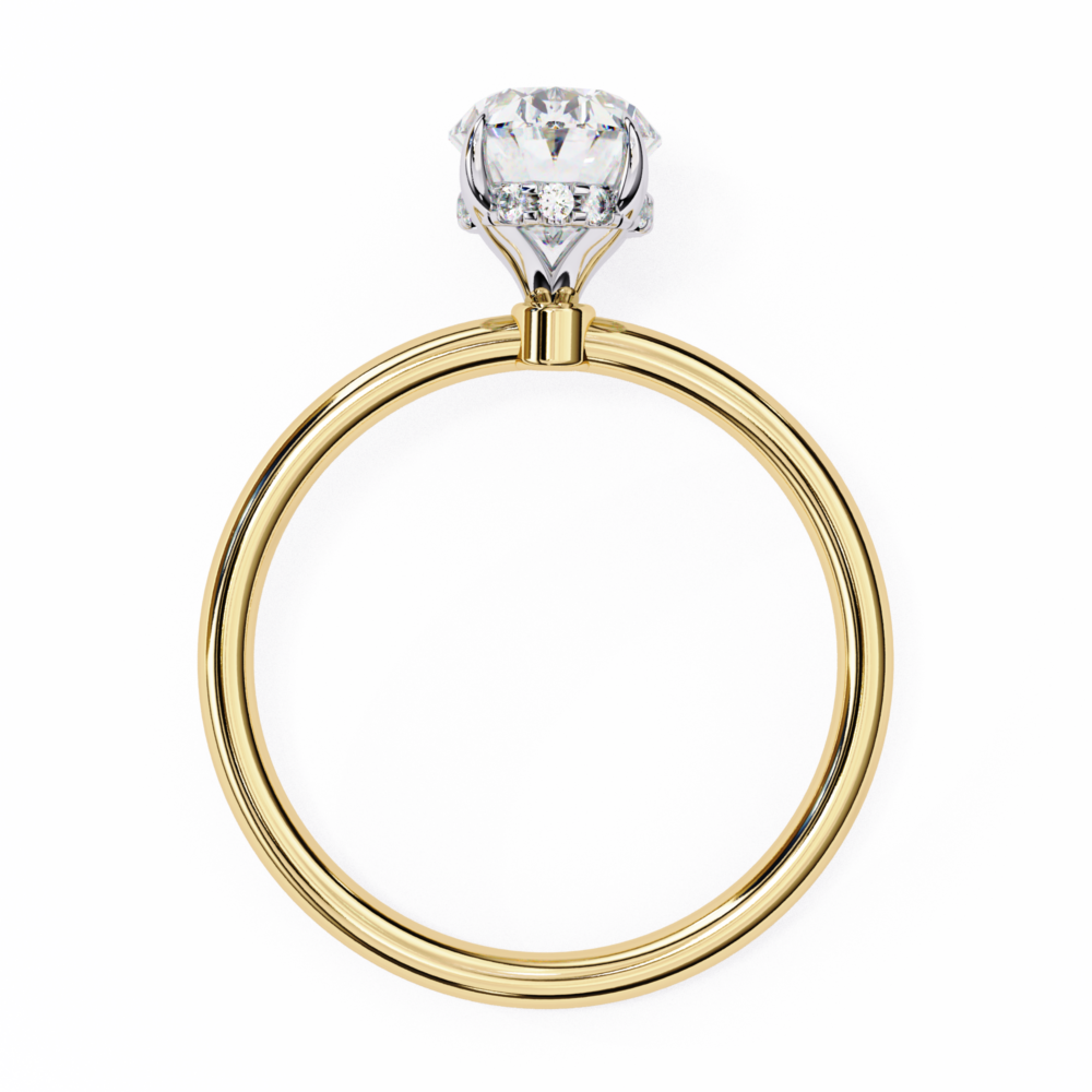 Callidora OVAL SOLITAIRE RING - Image 7
